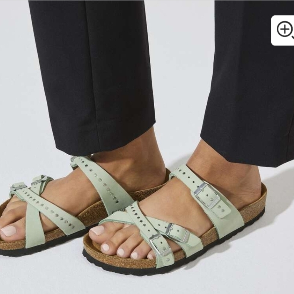 NWOT Women's BIRKENSTOCK  Mint Green Sandals